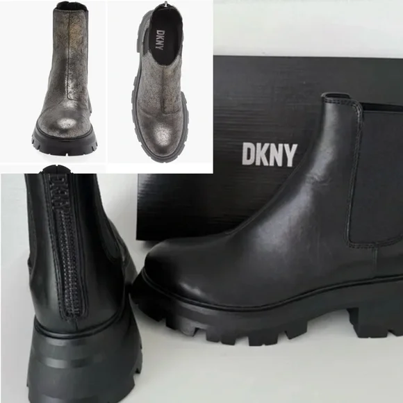 NEW DKNY Sasha Chelsea Lug sole bootie, 10 PG1464 - Picture 1 of 8